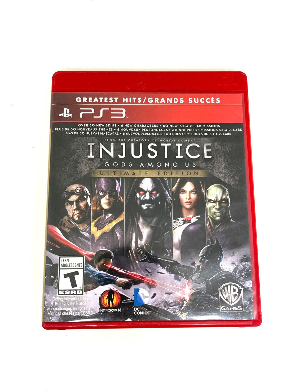 Injustice Gods Among Us Ultimate Edition Greatest Hits - PS3 Playstation 3